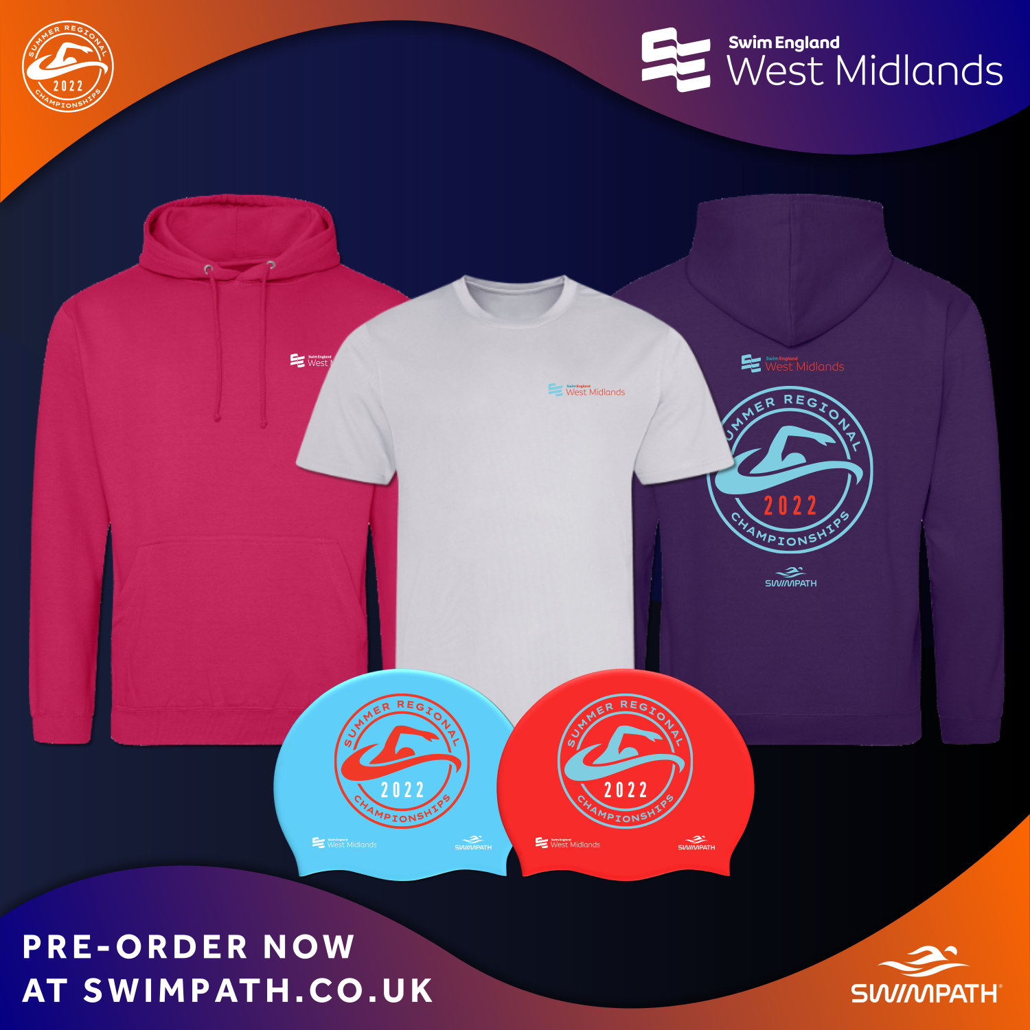 2022 Long Course Championships Merchandise Swim England West Midlands