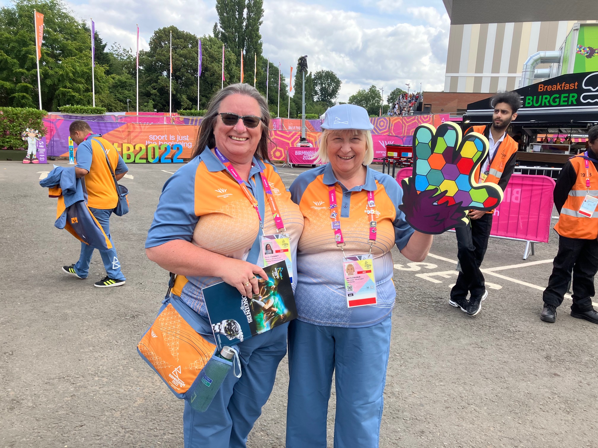 Regional Volunteers at the Games