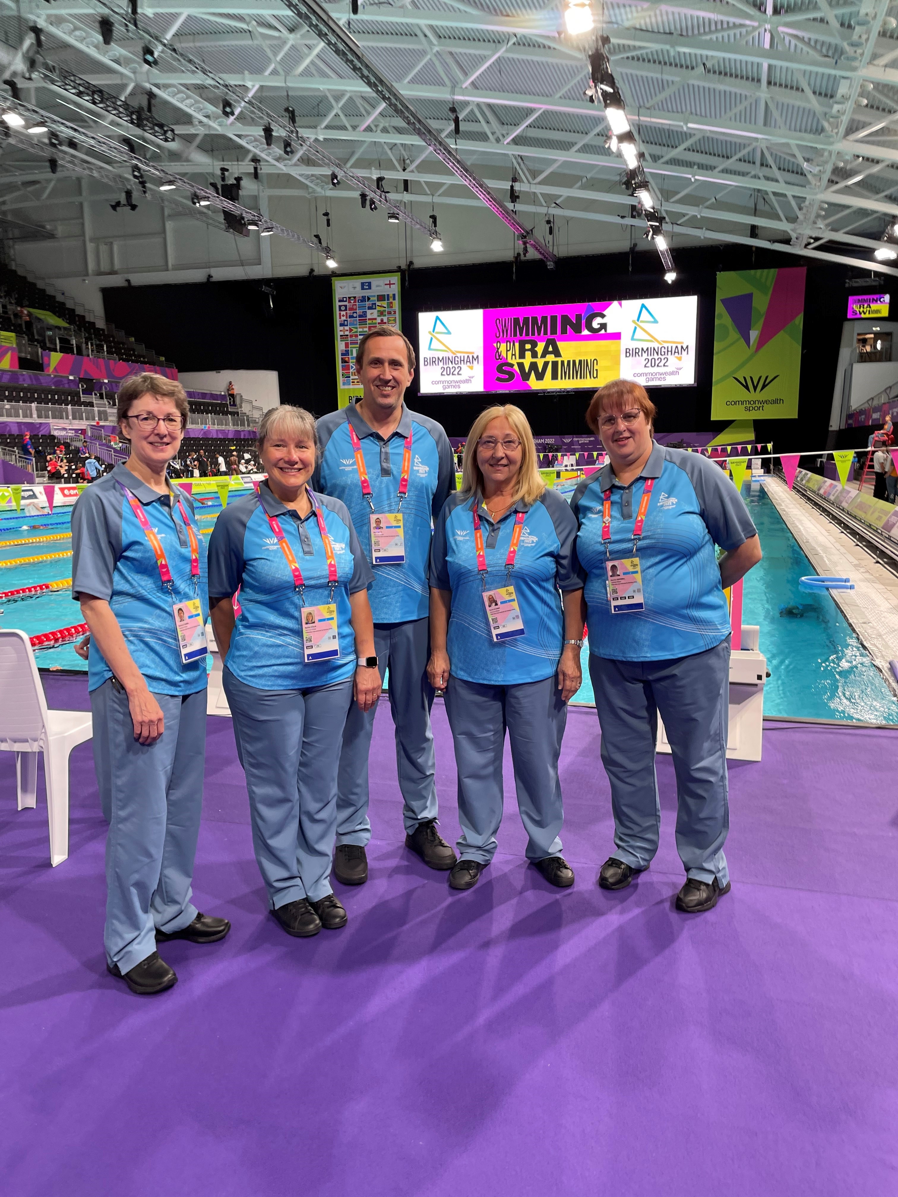 West Midlands Officials at the Commonwealth Games 2022