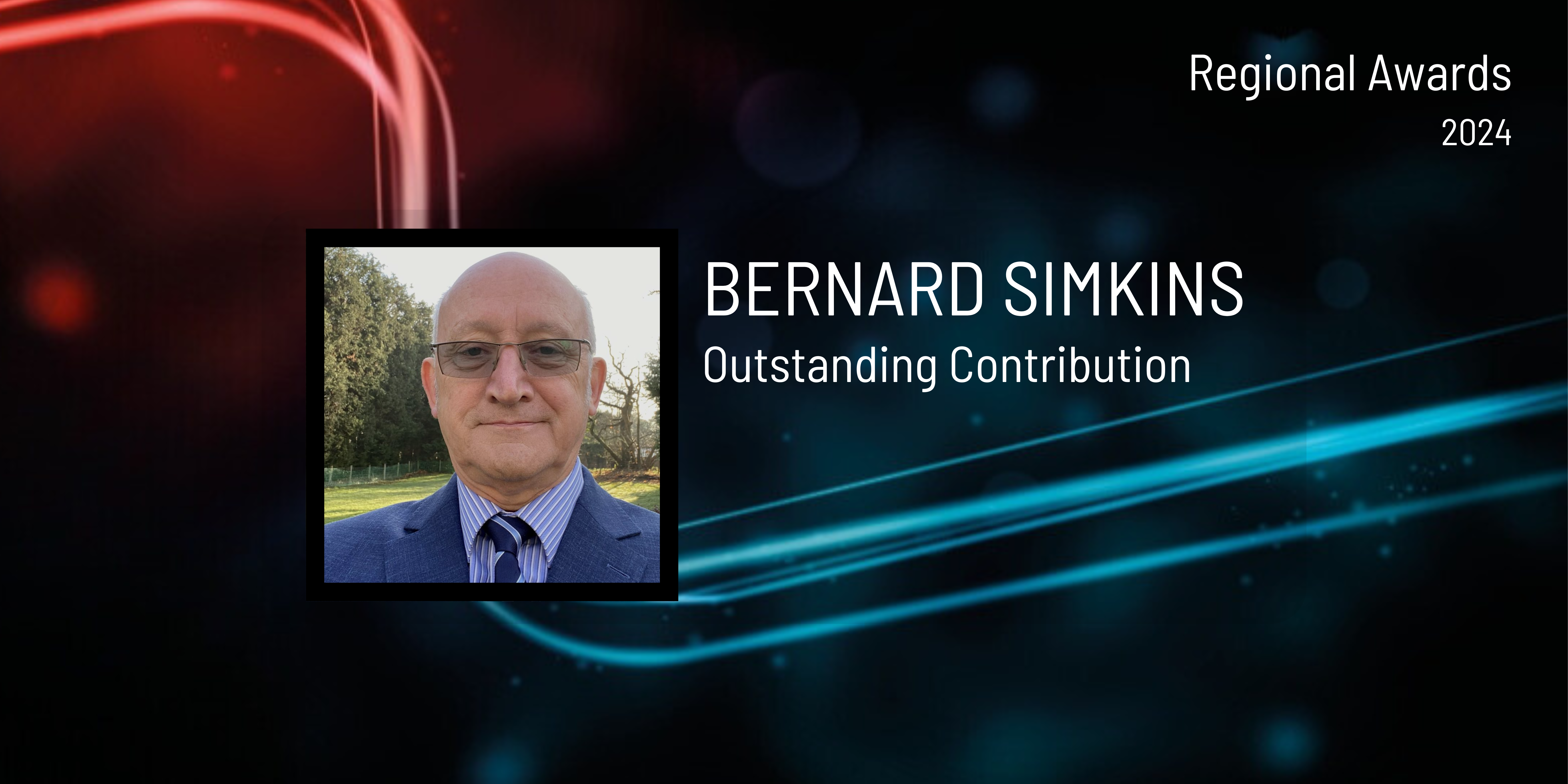 Regional Award Winner: Outstanding Contribution – Bernard Simkins