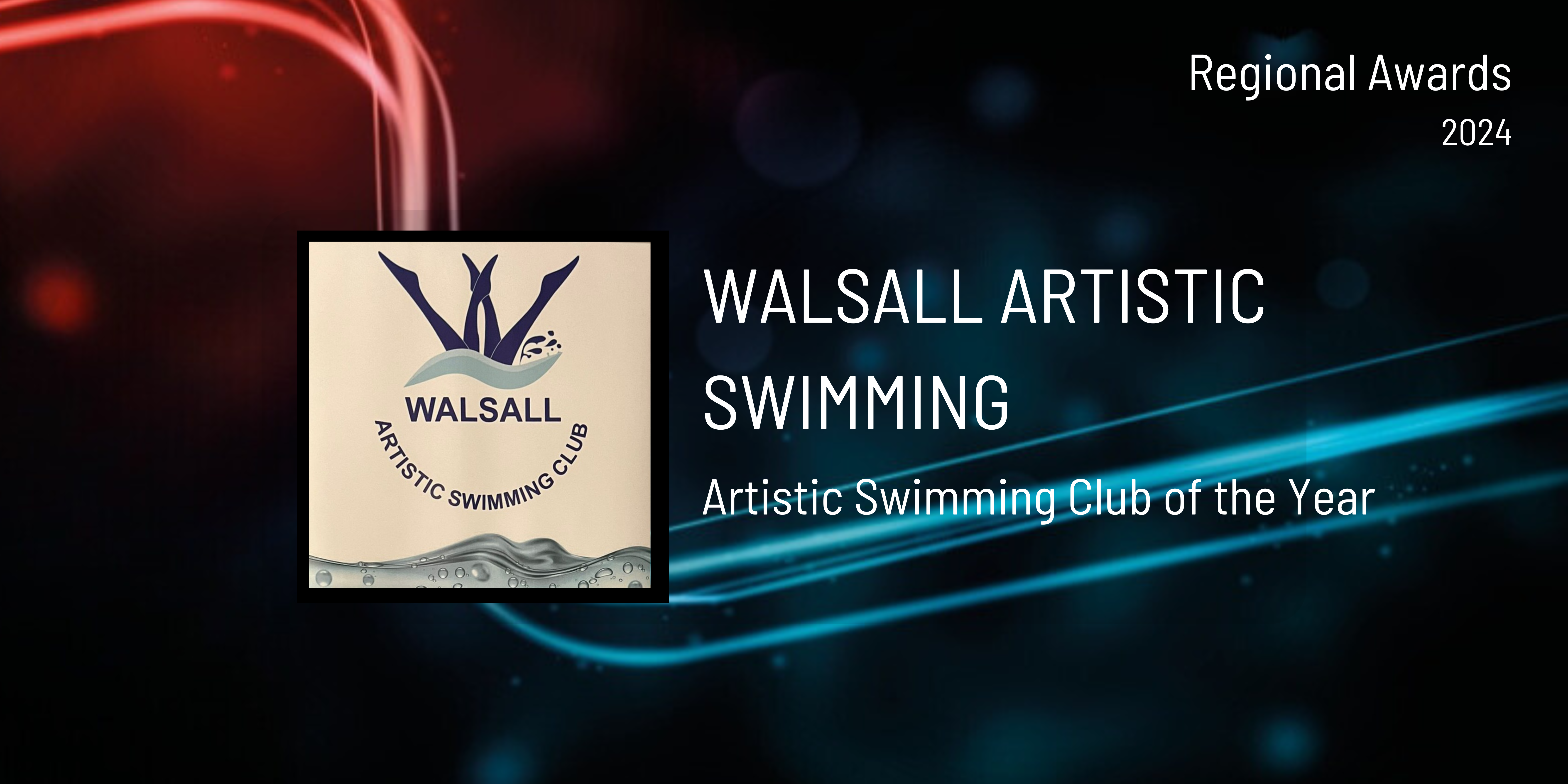 Regional Award Winner: Artistic Swimming Club of the Year – Walsall